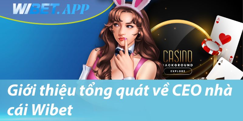Giới thiệu tổng quát về CEO nhà cái Wibet